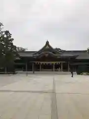 寒川神社の本殿