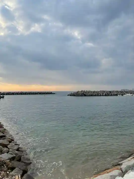 綱敷天満宮の景色