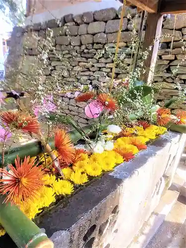 福島八幡宮の手水舎