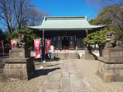 新曽氷川神社の本殿・本堂