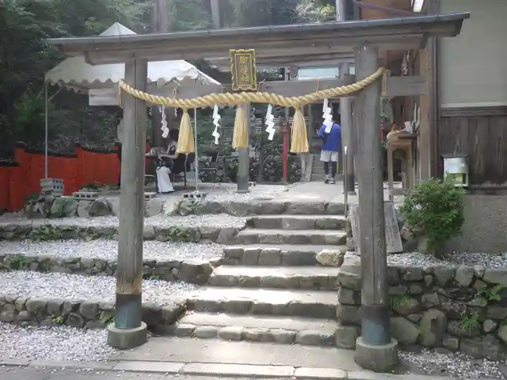 御髪神社の鳥居