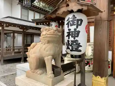 伊和志津神社の狛犬