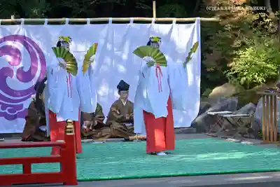 寒川神社の神楽