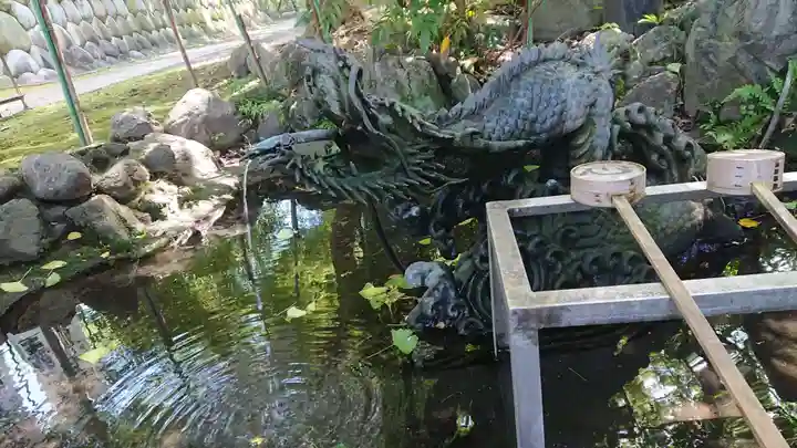 若宮神明社の手水舎