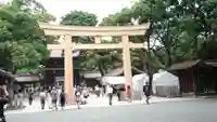 明治神宮の鳥居