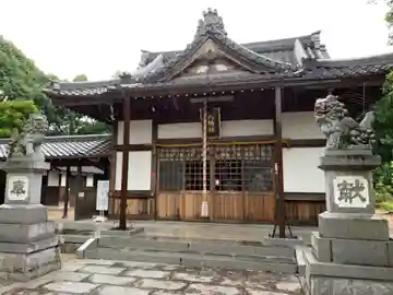 八幡社の本殿・本堂