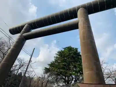 大宝八幡宮の鳥居