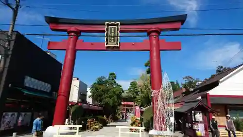 笠間稲荷神社の鳥居