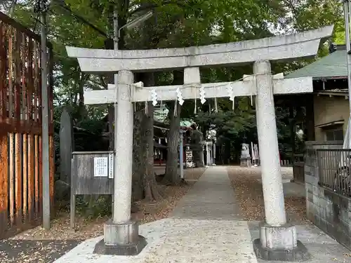 駒繋神社の鳥居