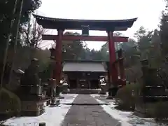 北口本宮冨士浅間神社の鳥居