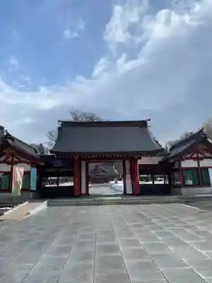 北海道護國神社の山門・神門