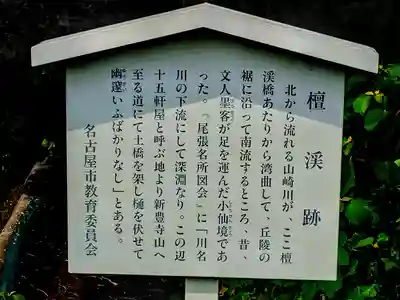 神明社(五軒家)の周辺