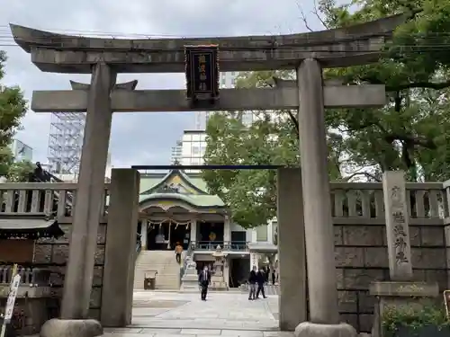 難波神社の鳥居