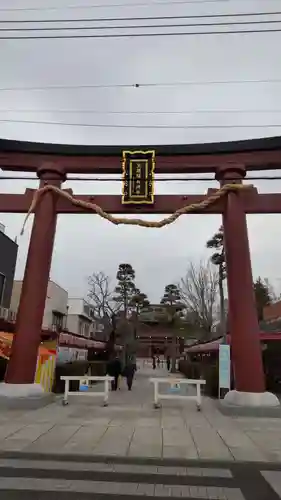 笠間稲荷神社の鳥居