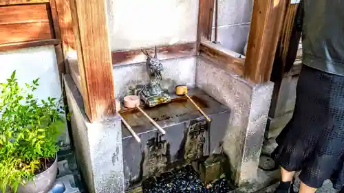 金刀比羅神社の手水舎