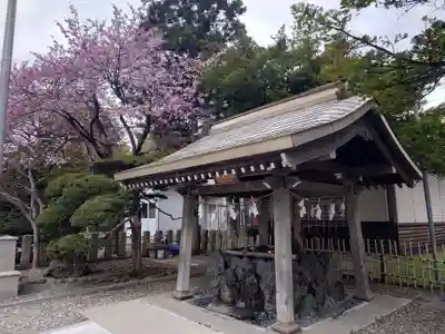 湯倉神社の手水舎
