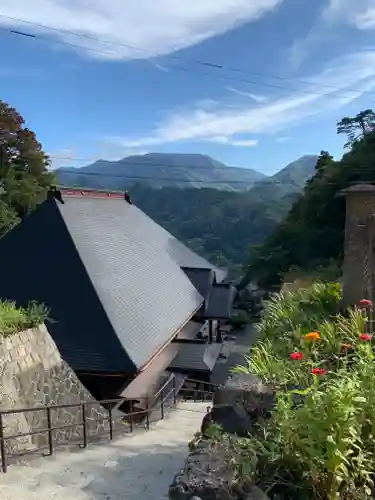 宝珠山 立石寺の景色