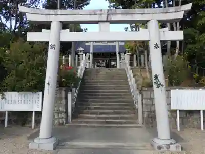 白山神社（小幡）の鳥居