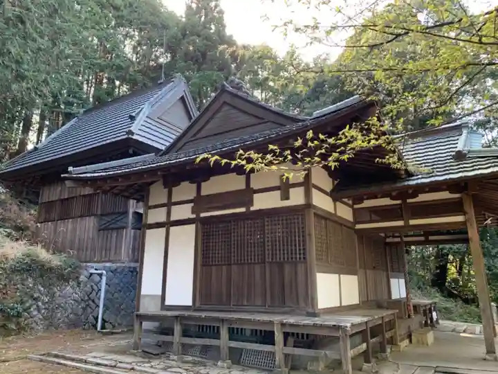 屏風八王子神社の本殿・本堂