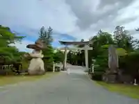 越中一宮 髙瀬神社の鳥居