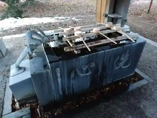 帯廣神社の手水舎