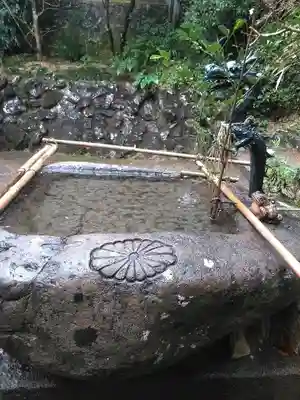 代々木神社の手水舎