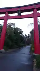 進雄神社の鳥居