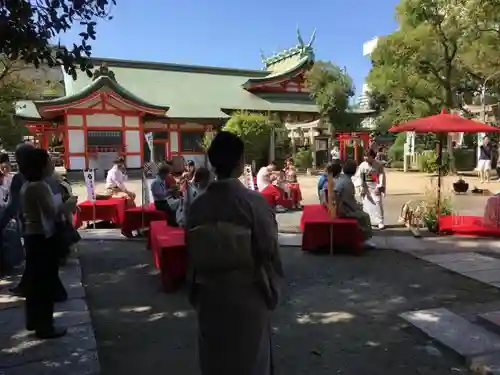 玉造稲荷神社のお祭り