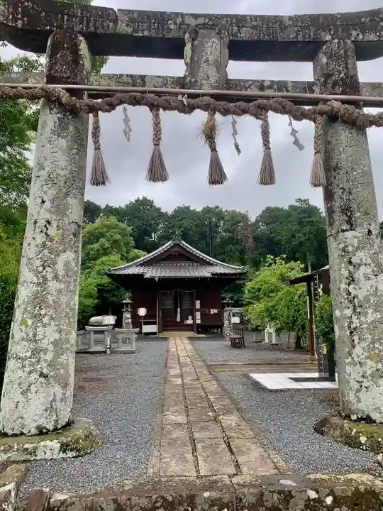 国片主神社の鳥居