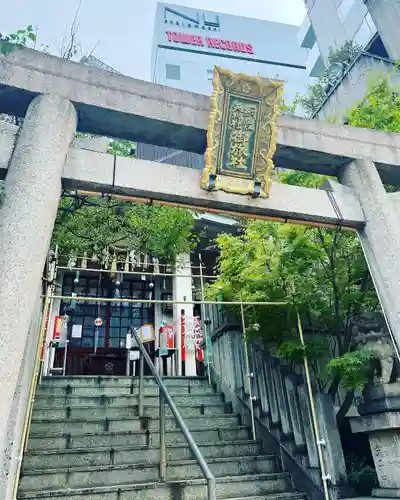 綱敷天神社御旅社の鳥居