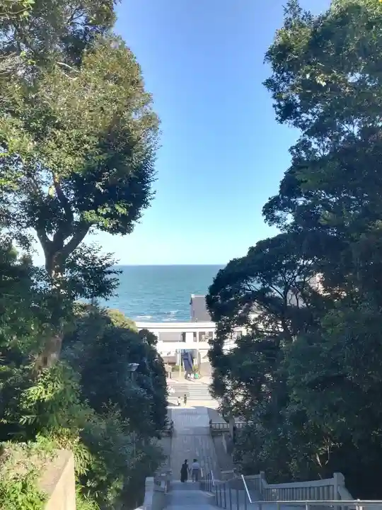 大洗磯前神社の景色