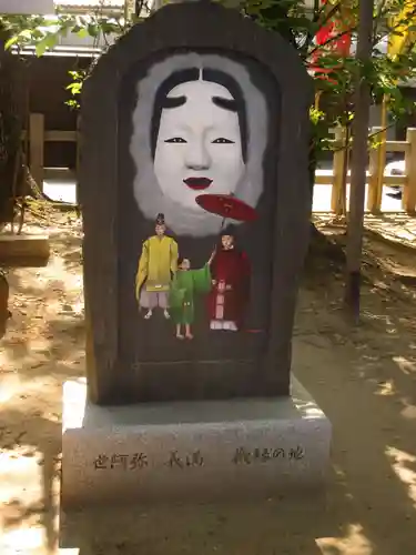 新熊野神社の像