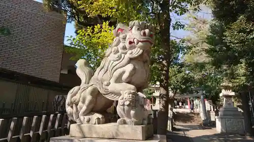 瀬田玉川神社の狛犬