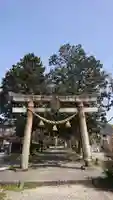 大平八幡宮の鳥居