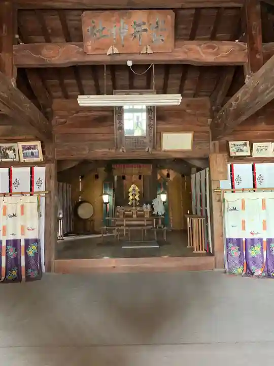 岩井神社の本殿・本堂