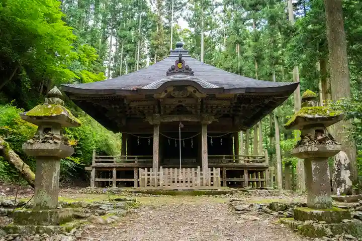 賀蘇山神社の本殿・本堂