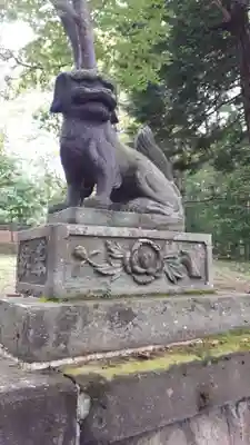 神居神社の狛犬