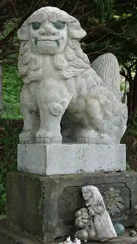 蘭島神社の狛犬