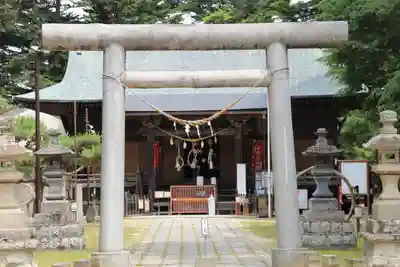 三春大神宮の鳥居