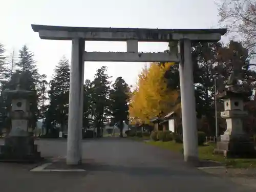 作楽神社の鳥居