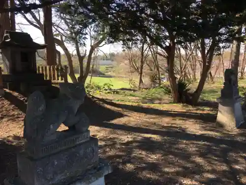 八幡神社の狛犬