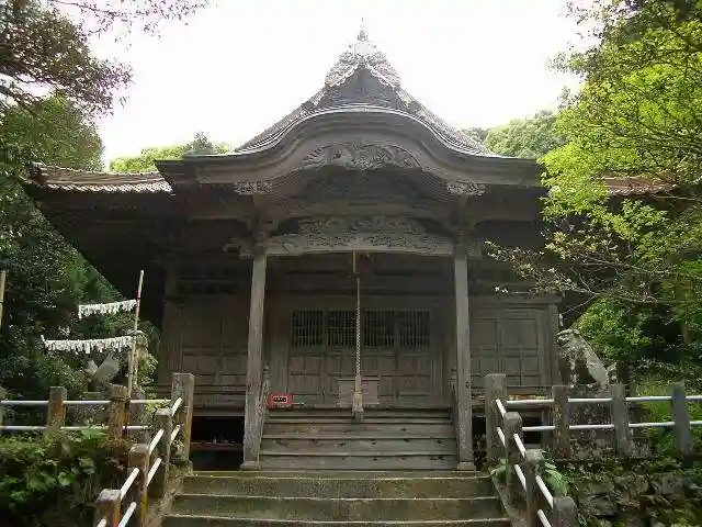戸田柿本神社の本殿・本堂