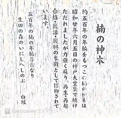 生田神社の歴史