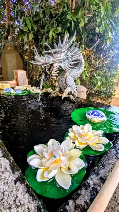 飯綱神社の手水舎