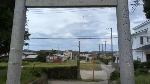 神明神社の鳥居