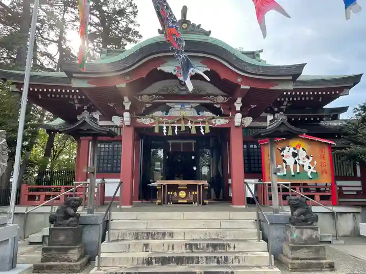 瀬田玉川神社の本殿・本堂