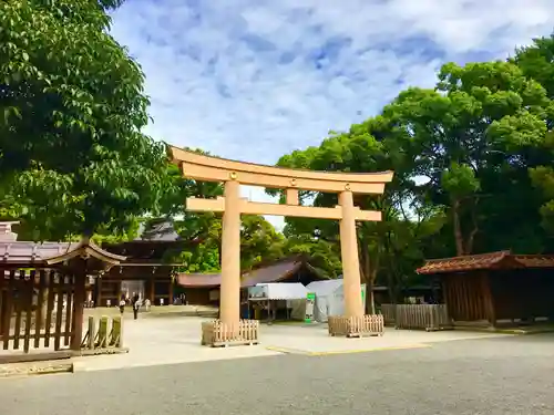 明治神宮の鳥居