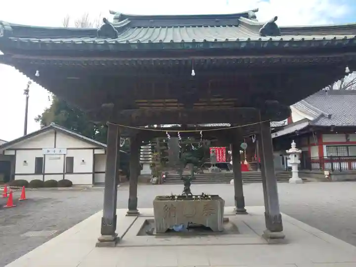 照明寺 (反町薬師尊)の手水舎