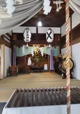 木幡山隠津島神社(二本松市)の本殿・本堂