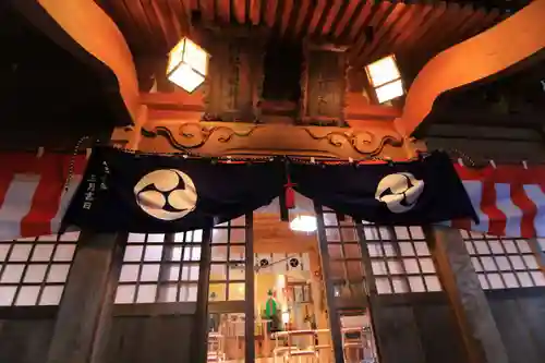 阿久津「田村神社」（郡山市阿久津町）旧社名：伊豆箱根三嶋三社の本殿・本堂